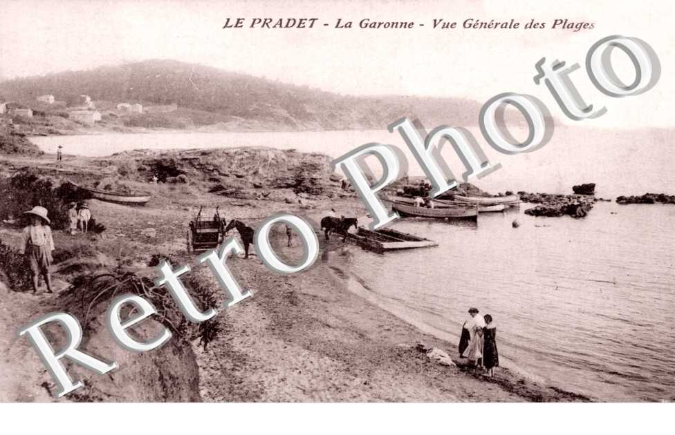 La Garonne - Vue générale des plages