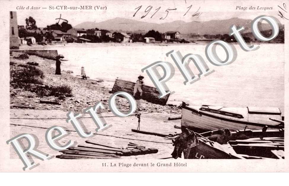 La Plage devant le Grand Hotel