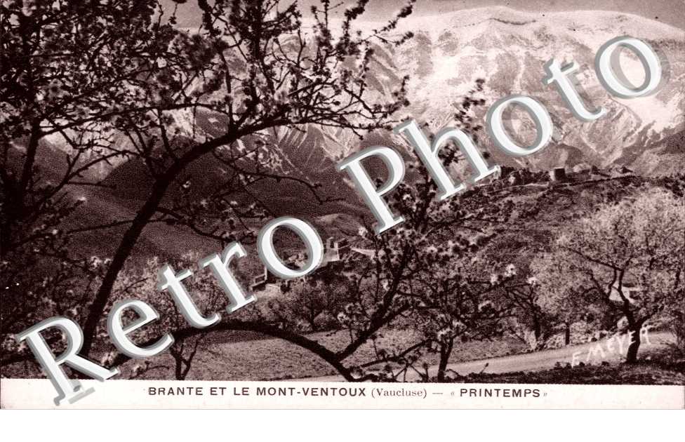 Brante et le Mont Ventoux