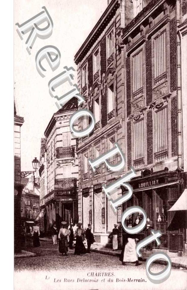 Rues delacroix et Bois Merrain