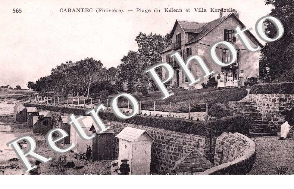 Plage de Kélenn et Villa Ker Izella