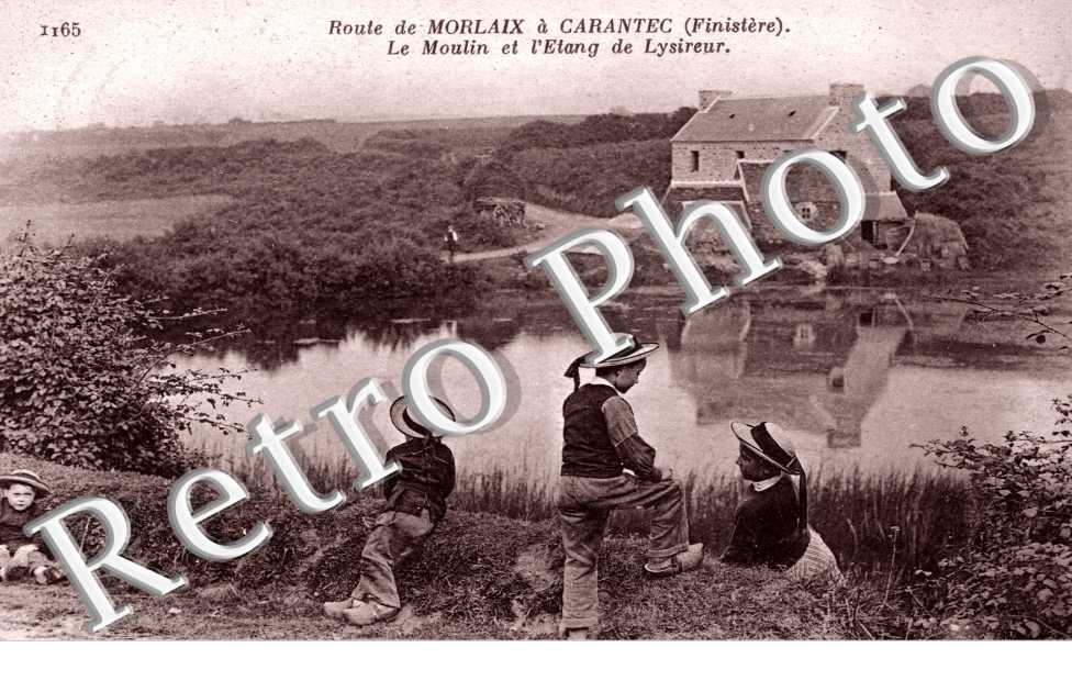 le moulin et l'etang de Lysireur