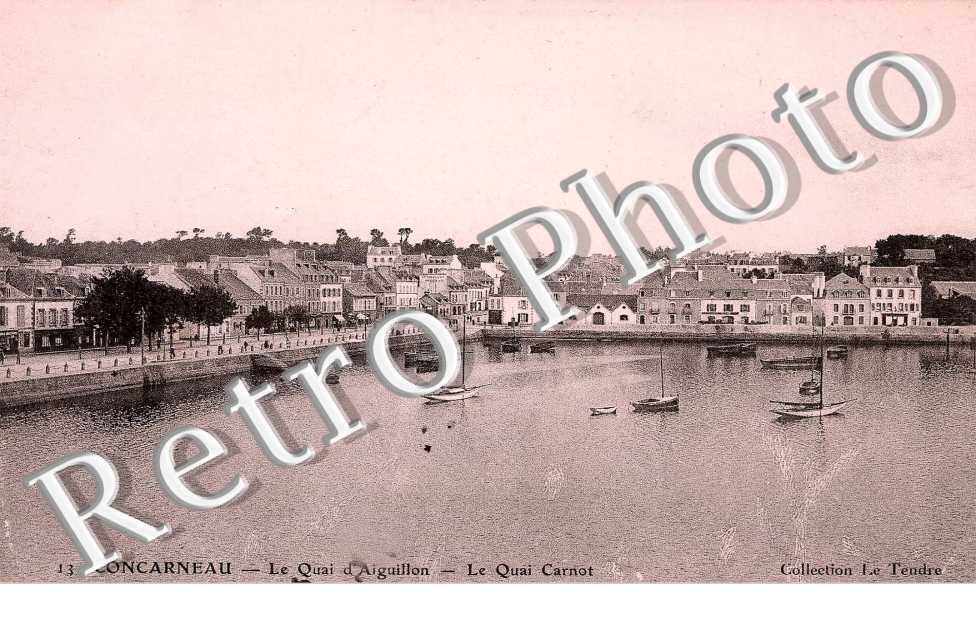  LE QUAI D'AIGUILLON. Le quai Carnot