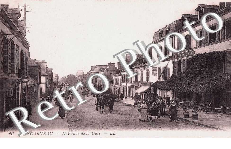 l'avenue de la gare