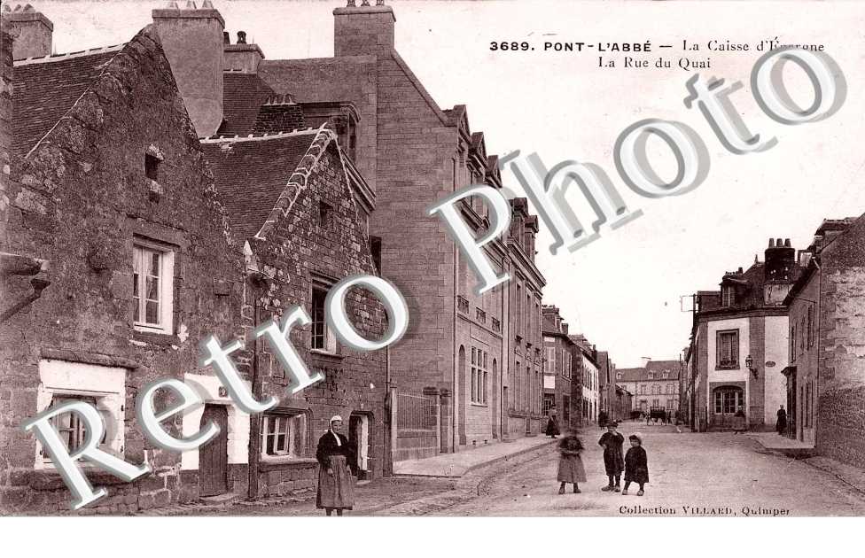 la rue du quai, la caisse d'epargne