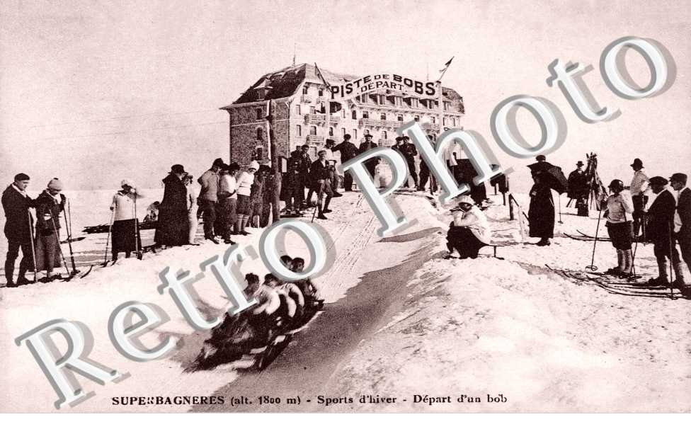 Sports d'Hiver - Départ d'un Bob