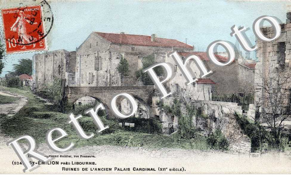 Ruines de l'ancien Palais Cardinal