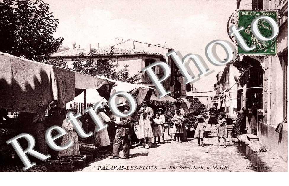 Rue Saint Roch, le marche