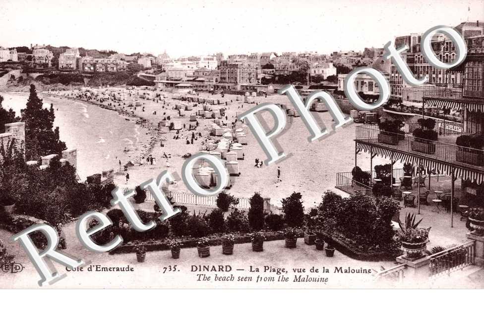 LA PLAGE VUE DE MALOUINE
