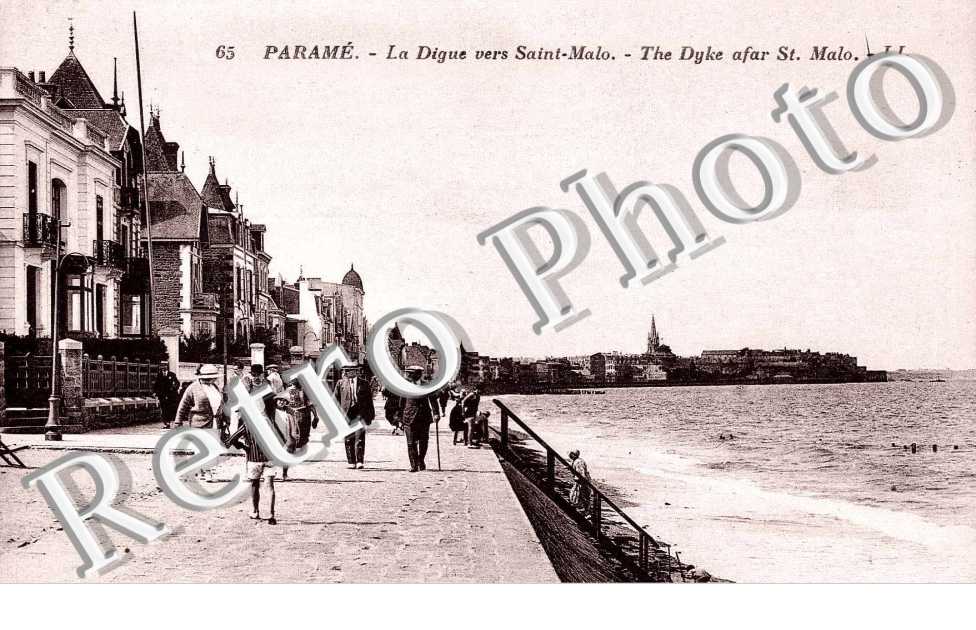la digue vers Saint Malo