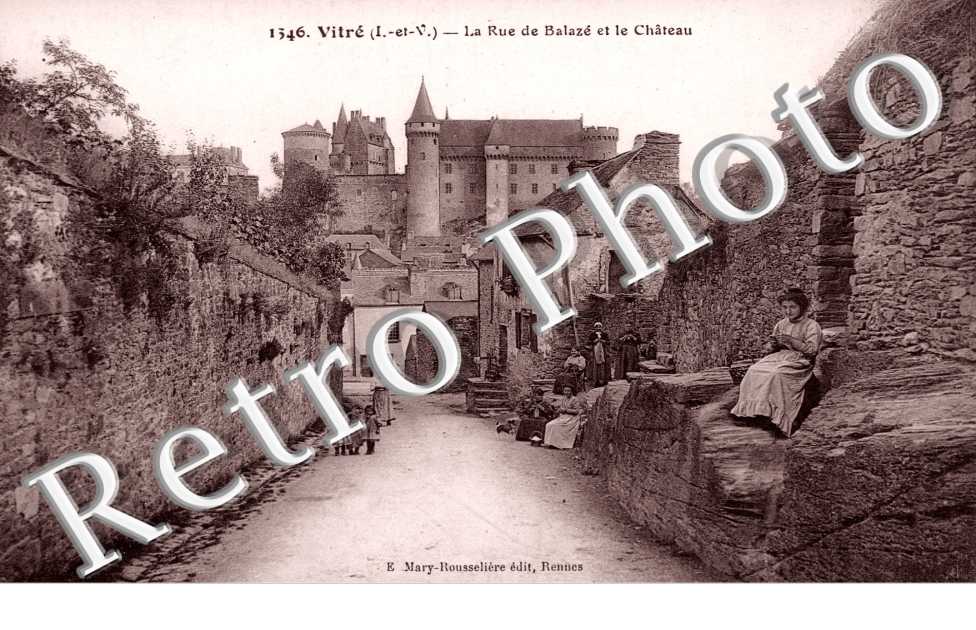 la Rue de Balaze et le Chateau