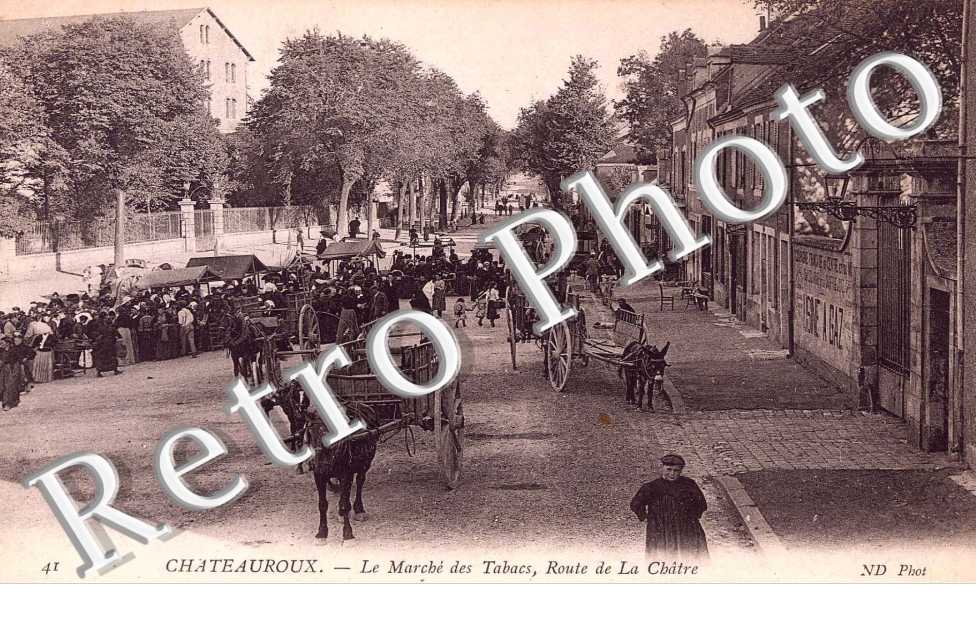 Le Marché des Tabacs, Route de la Châtre