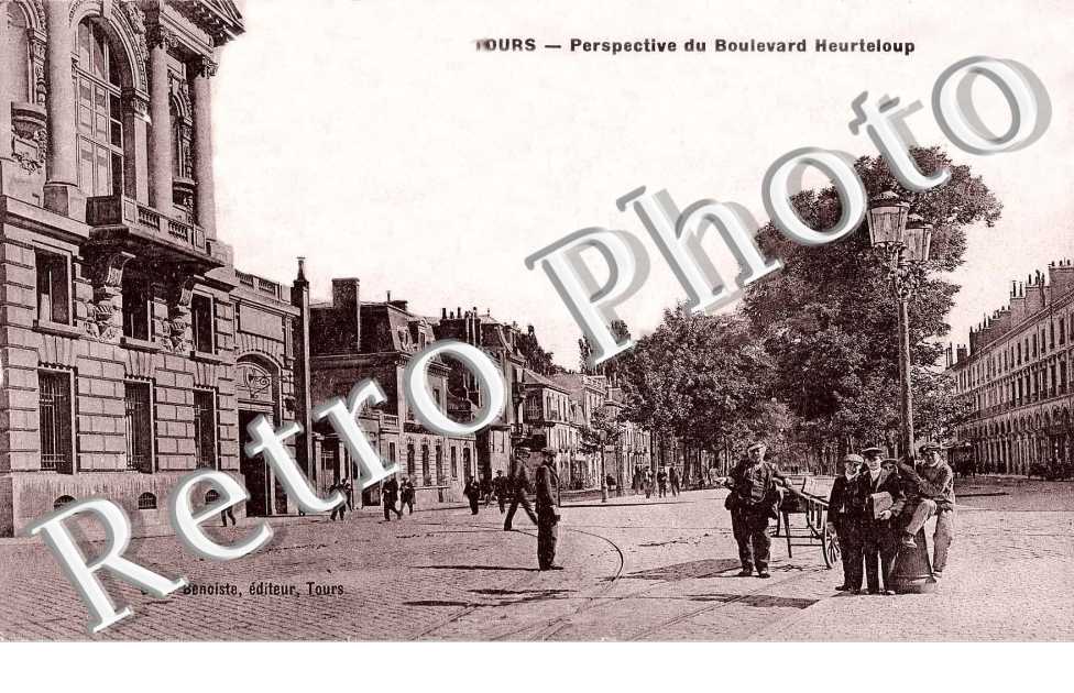 Perspective du Boulevard Heurteloup