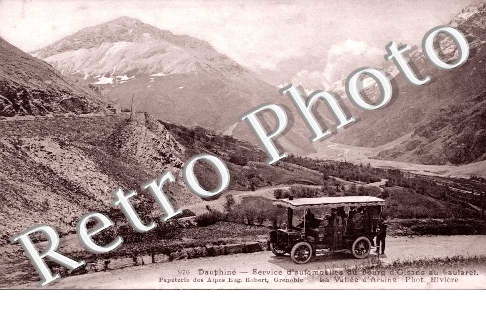 service d'automobiles du Bourg d'Oisans au Lautaret