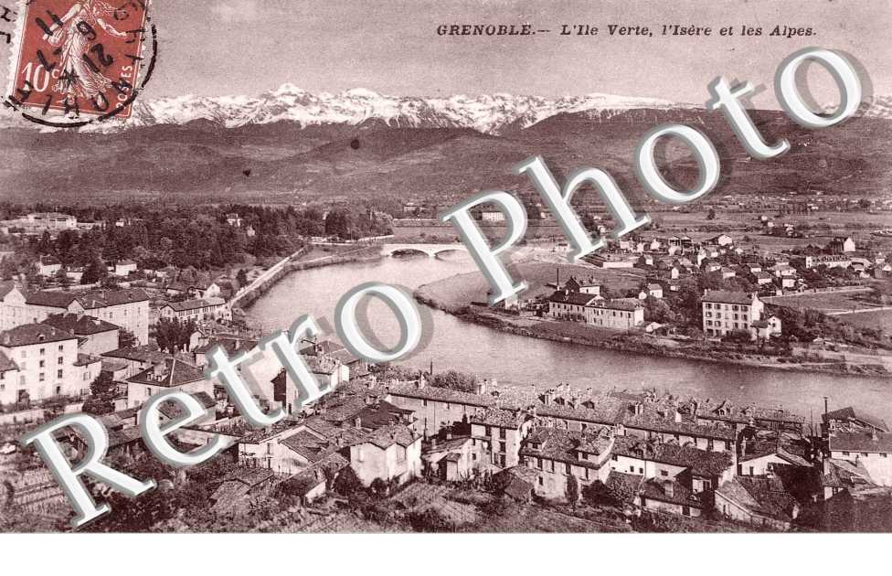 ILE VERTE ISERE et les ALPES