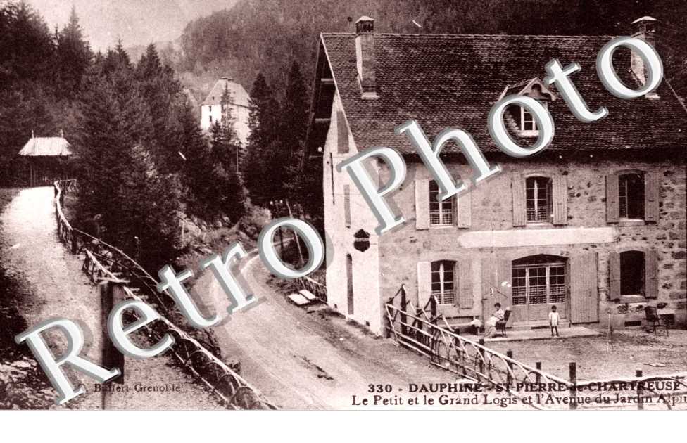 Le Petit et le Grand Logis et l'Avenue du Jardin Alpin