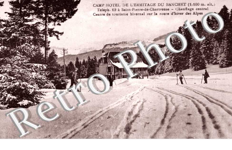 camp hotel de l'ermitage du banchet