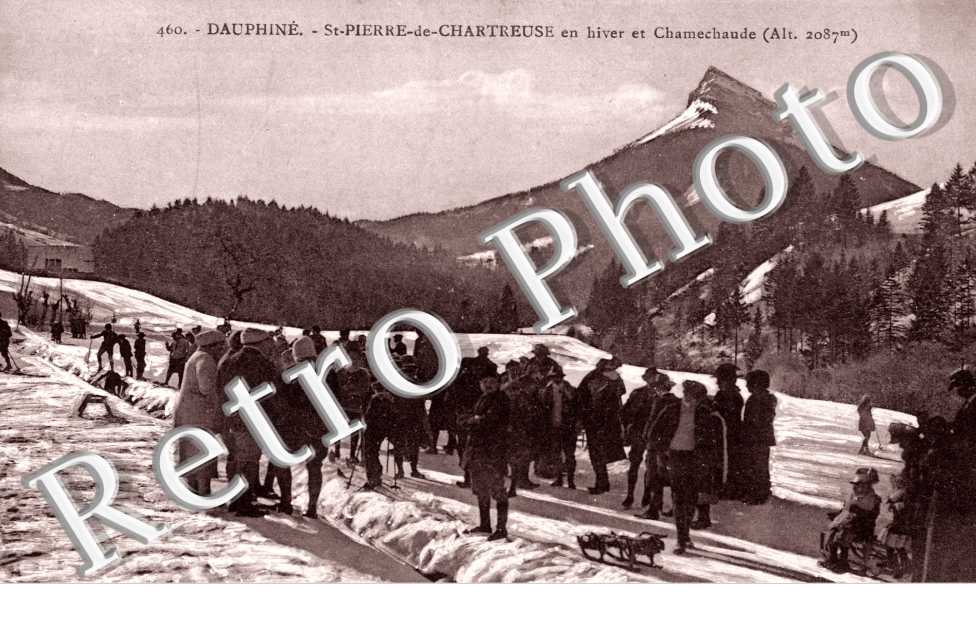en hiver et chaumechaude