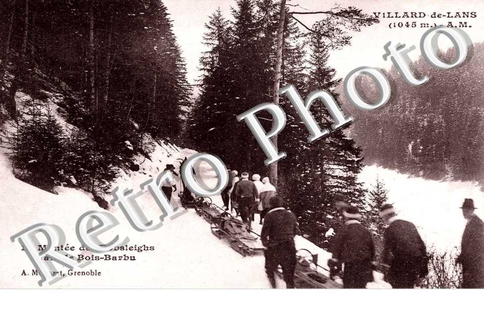 La montée des Bobsleighs dans le Bois Barbu