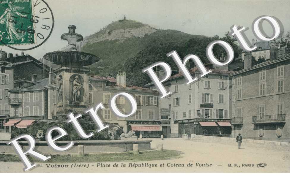 Place de la Republique et Coteau Vouise