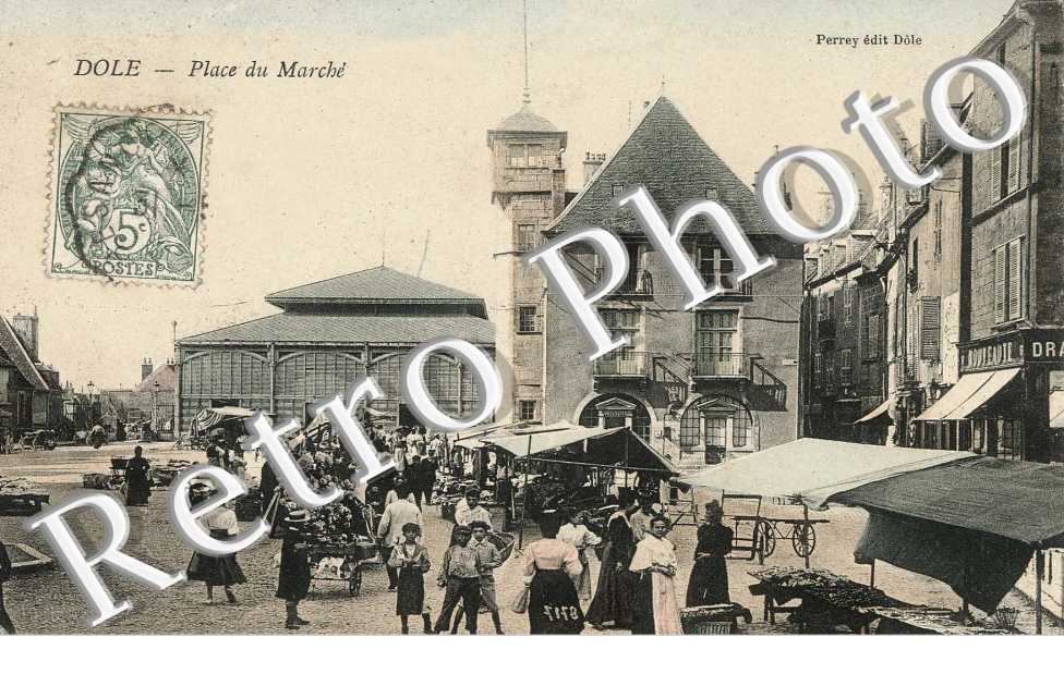 place du marche (couleur)