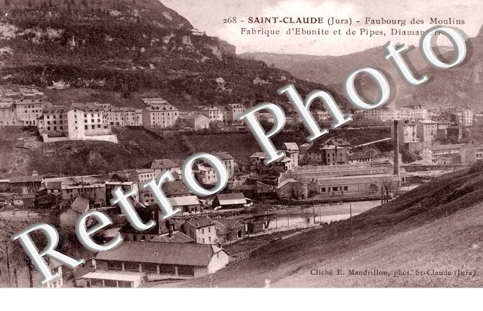Faubourg des Moulins, Fabrique d'Ebonite et de Pipes, Diamenteries