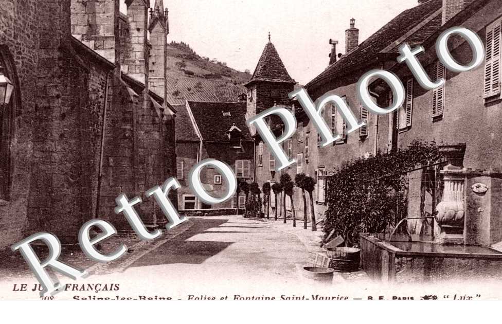 Eglise et Fontaine Saint Maurice