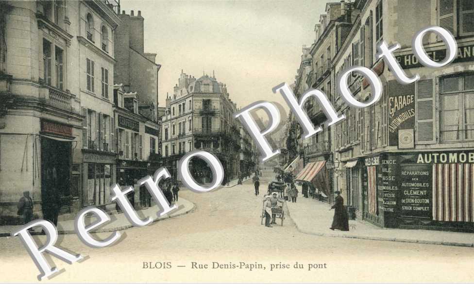 Rue Denis Papin prise du Pont