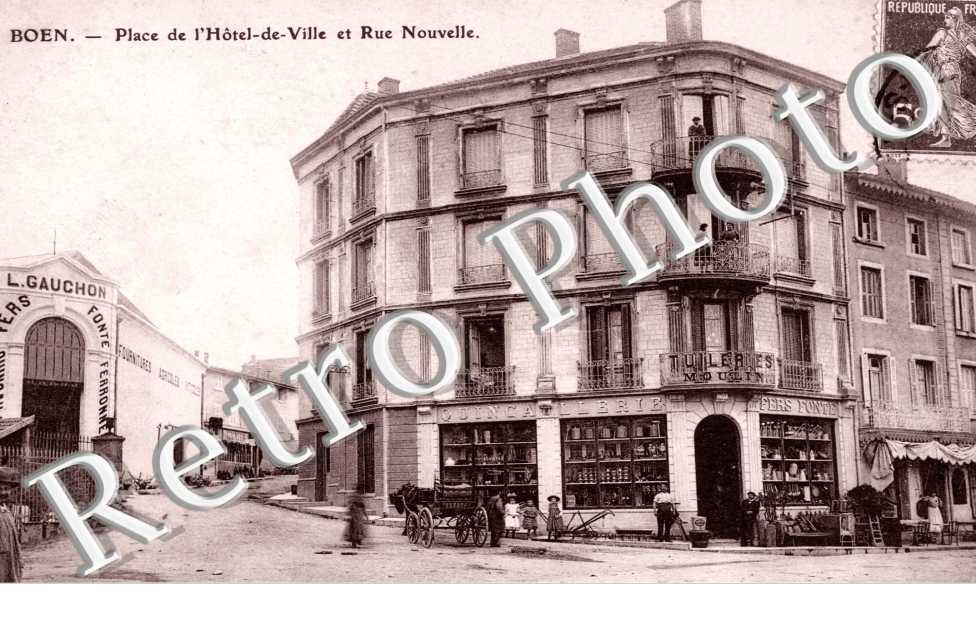 Place de l'Hotel de Ville et Rue Nouvelle
