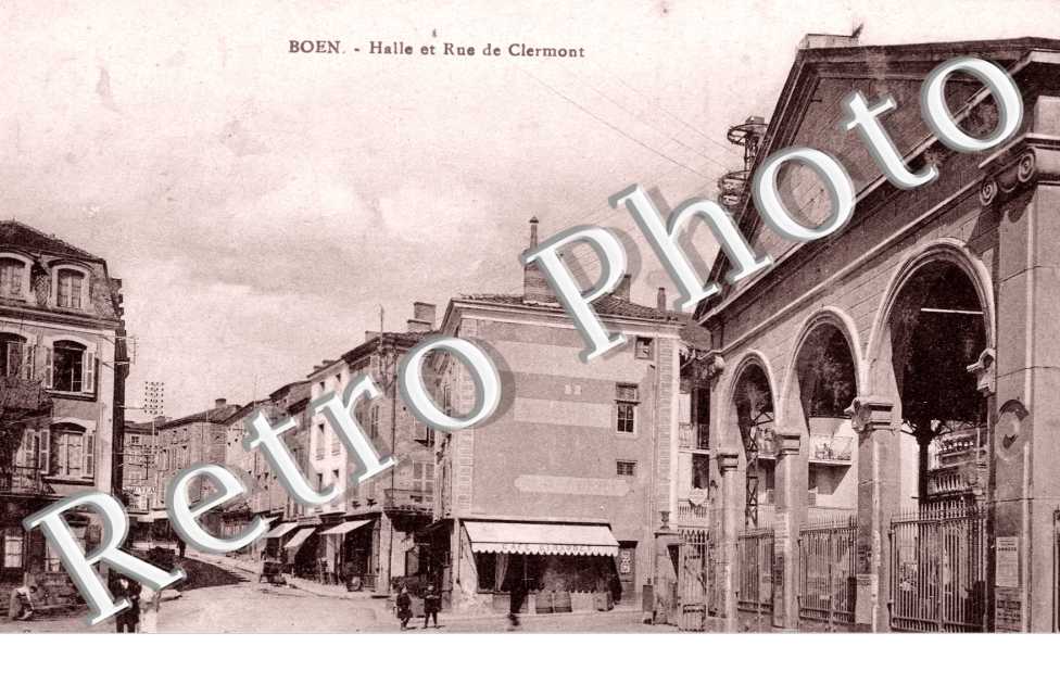 Halle et Rue de Clermont