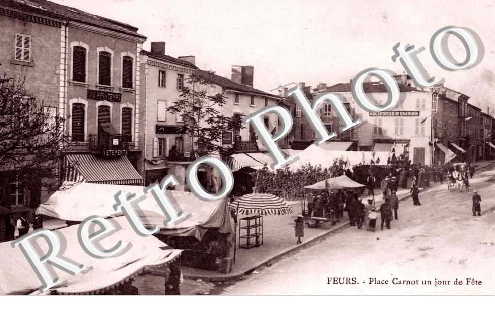 Place Carnot, un jour de Fete