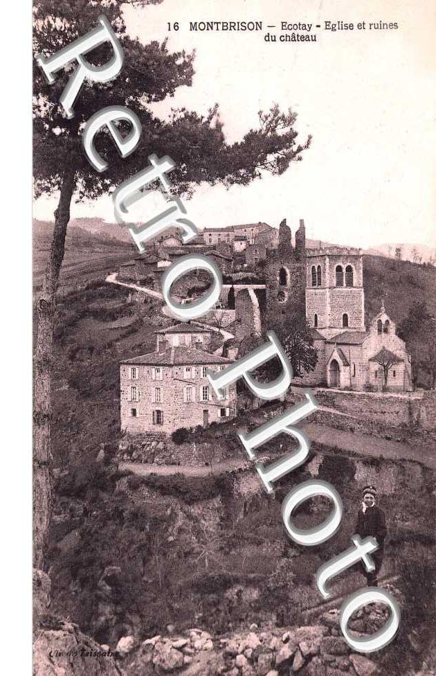 Ecotay - Eglise et Ruines du Château