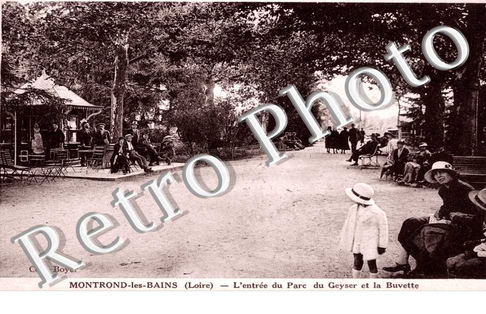 Entree du Parc du Geyser et la Buvette