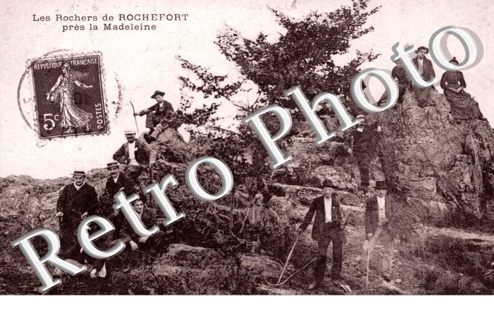 les rochers de Rochefort pres La Madeleine
