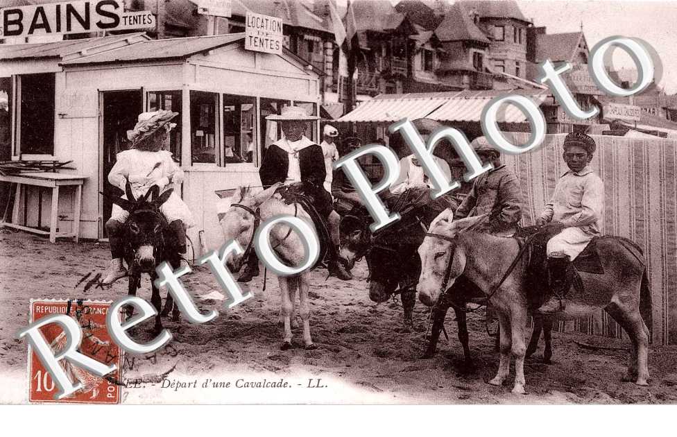 depart d'une cavalcade