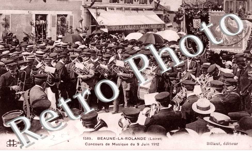 Concours de Musique du 9 juin 1912