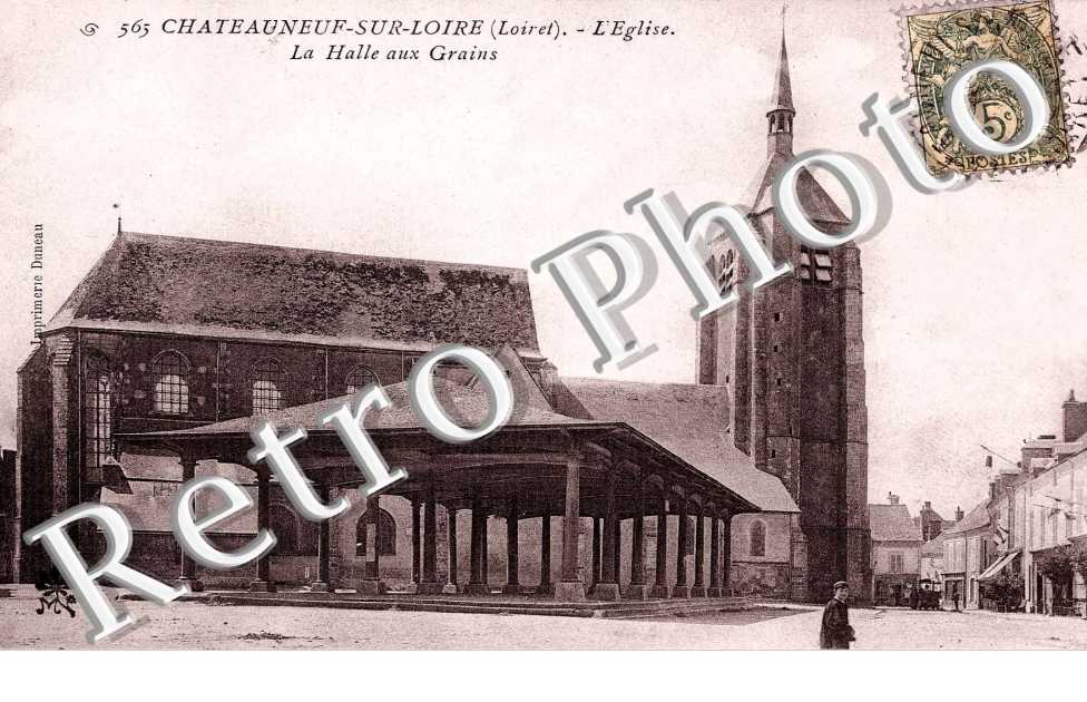 l'eglise, la halle aux grains