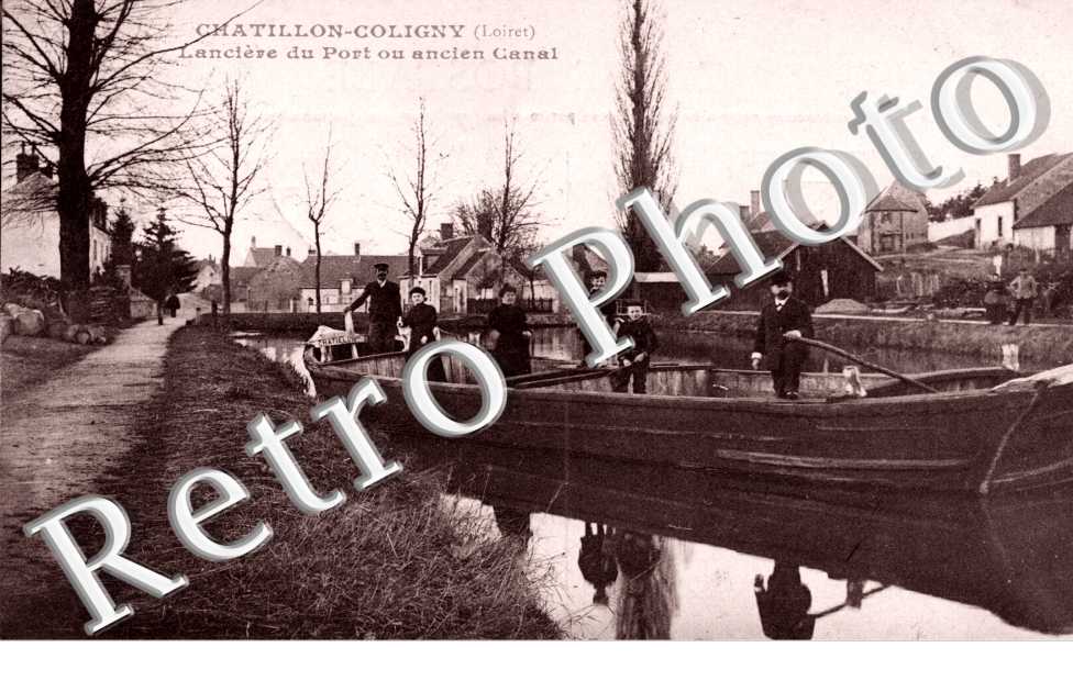 lanciere du port ou ancien canal