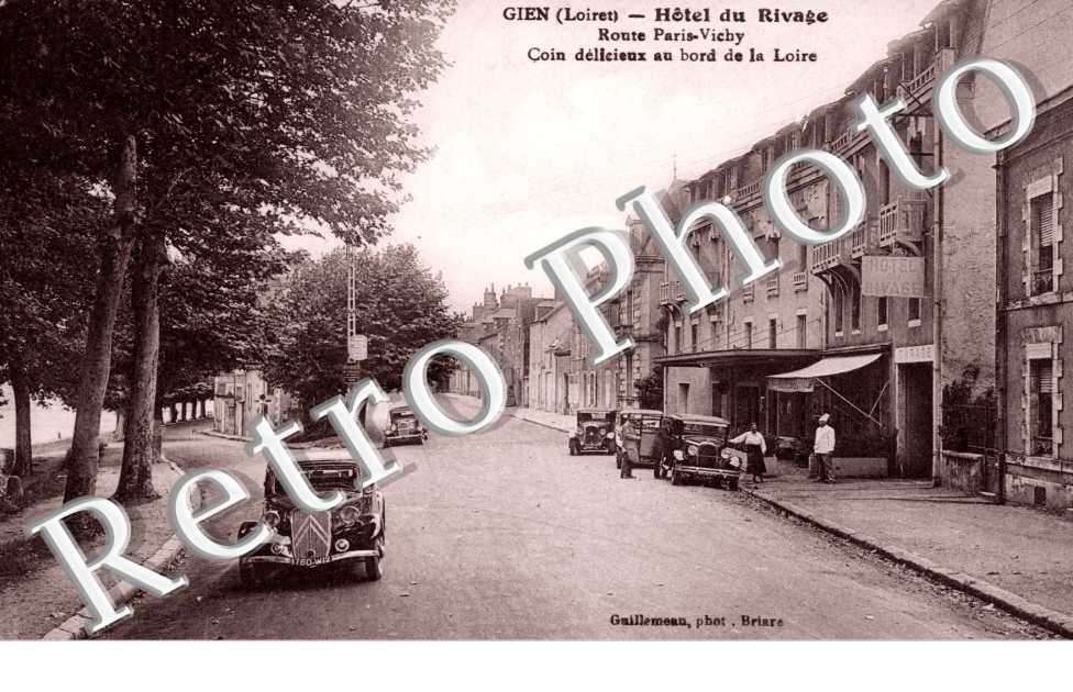 Hotel du Rivage, Route Paris Vichy