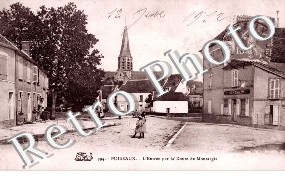 L'Entree par la Route de Montargis