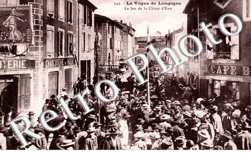 La Vogue de Langogne - le jeu de la chute d'eau