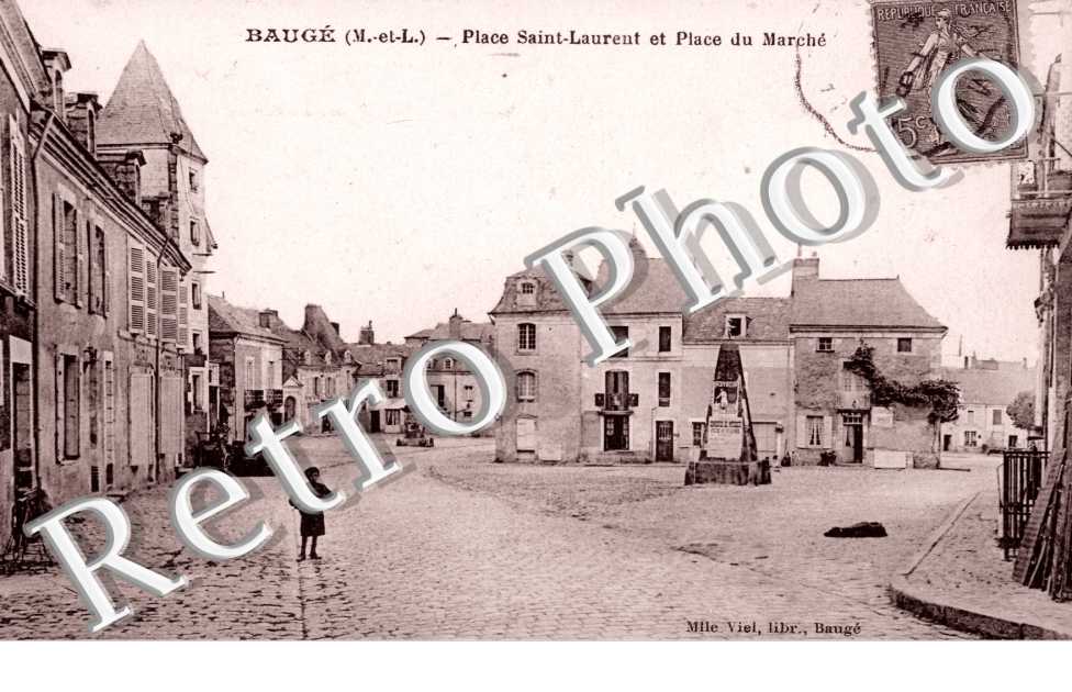 place saint laurent et place du marche