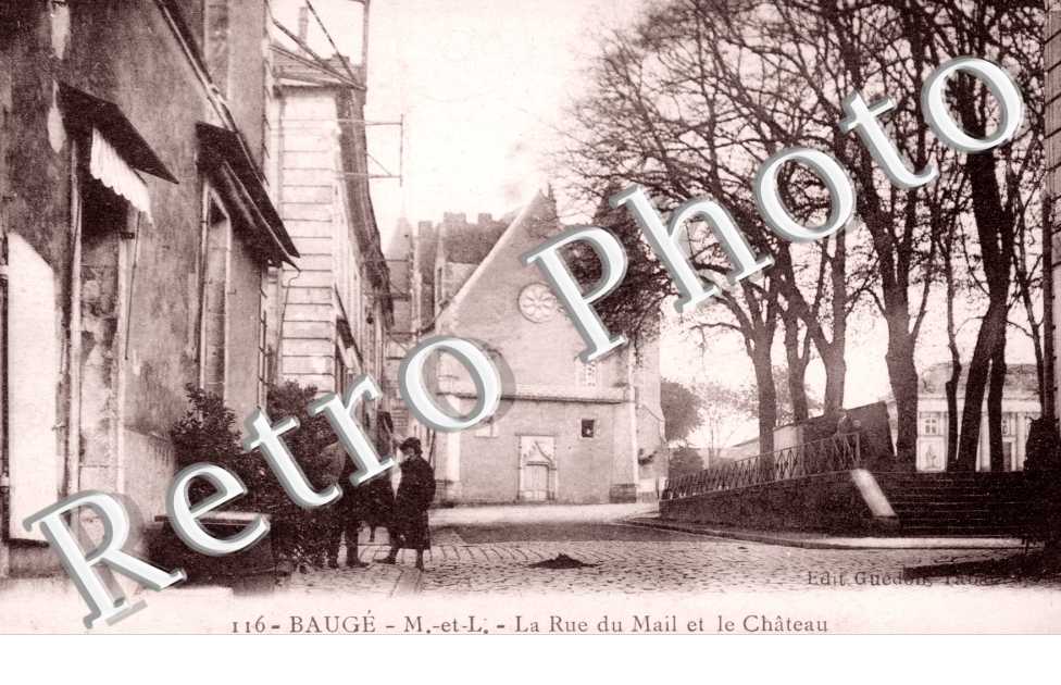 la rue du Mail et le Chateau