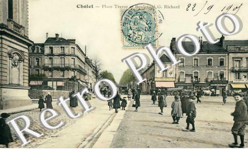place Travot et boulevard G.Richard - 1909