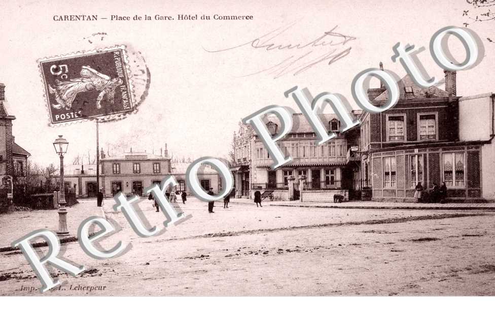 Place de la Gare, Hotel du Commerce