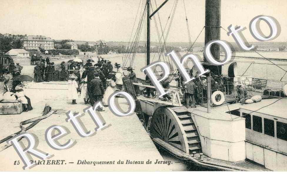 Debarquement du Bateau de Jersey