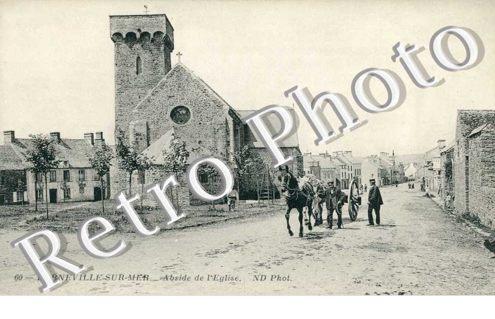 Barneville sur Mer, Abside de l'Eglise