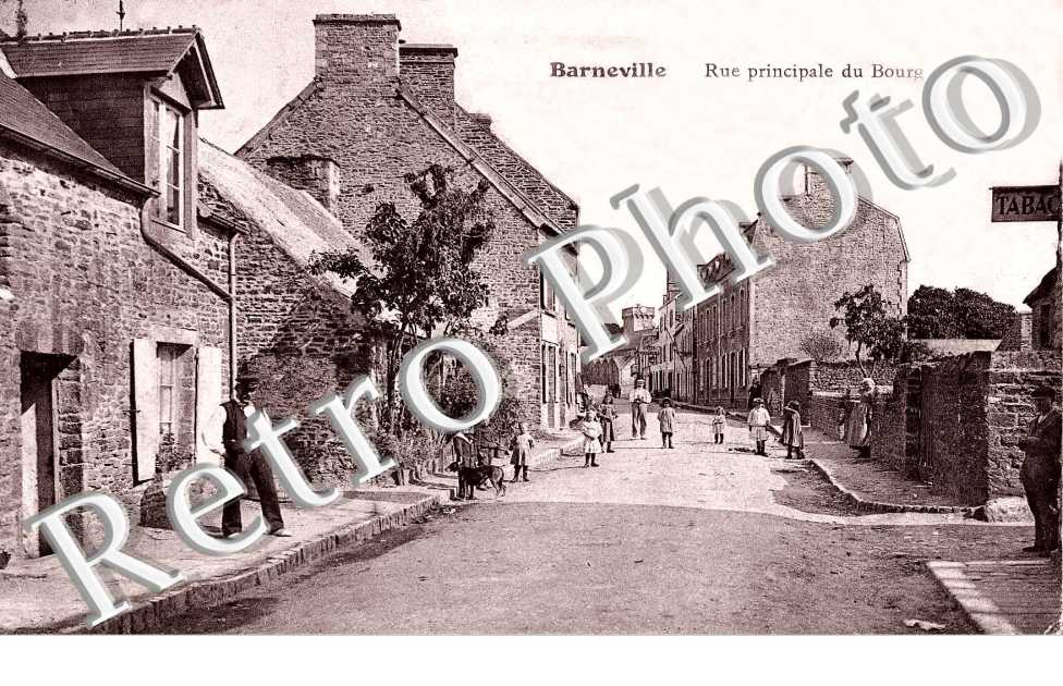 Barneville - rue principale du bourg