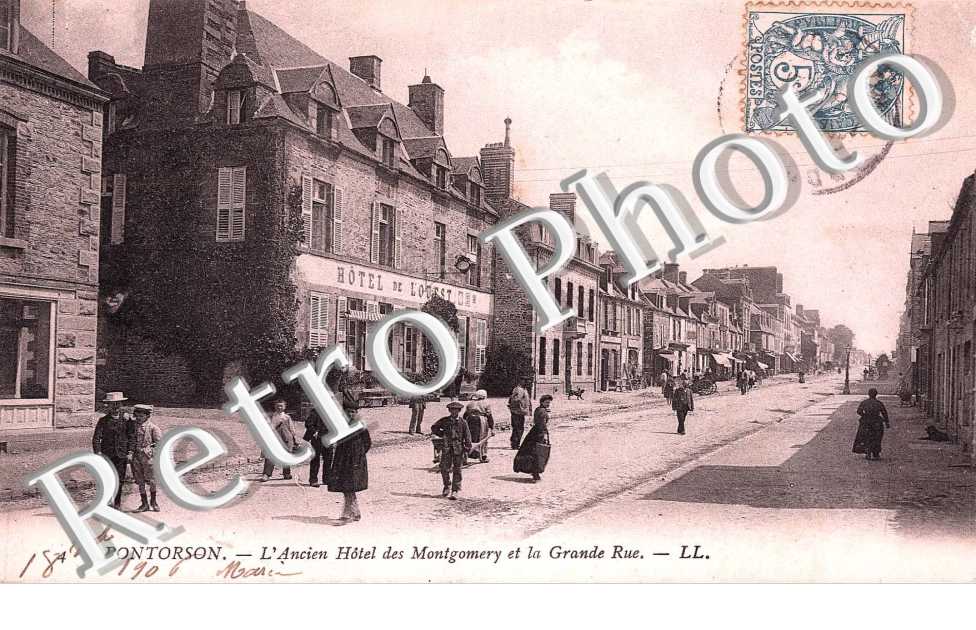 l' ancien hotel de Montgomery et la Grande Rue