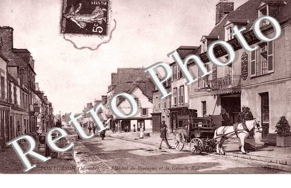 hotel de Bretagne et grande rue